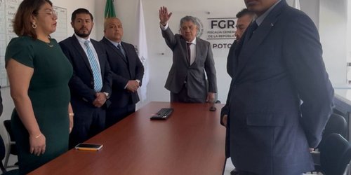 Designa FGR nuevo titular en su Fiscalía Federal de SLP