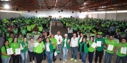 La Senadora Ruth González tomó protesta a los Comités Municipales del PVEM en Villa de Ramos y Salinas