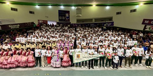 San Luis abandera su delegación para olimpiada nacional 2026