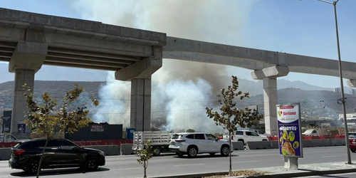 PC reporta más de 300 incendios en un solo día en Nuevo León