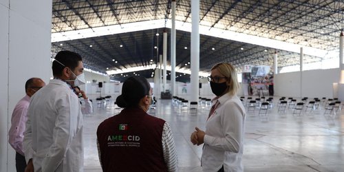 AMEXCID dona 39 ventiladores para Covid a los Servicios de Salud de SLP