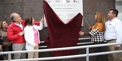 Inaugura JM Carreras Unidad Basica de Rehabilitación en San Nicolás Tolentino