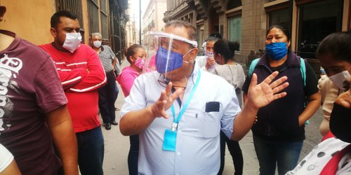 CAP protesta en SEDESORE por falta de apoyos
