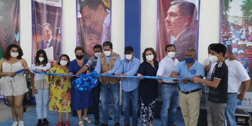 Marco Gama inauguró su oficina de enlace en Rioverde