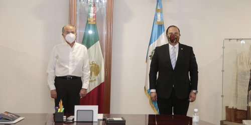JM Carreras da bienvenida a SLP a Embajador de Guatemala