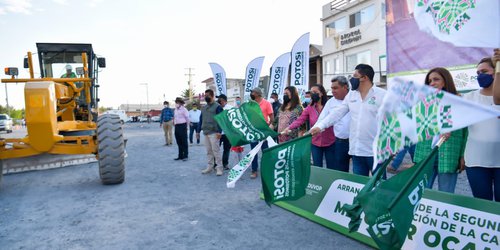 Gobierno potosino entrega obras en Venado