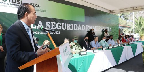 Inicia programa "La Seguridad en Mi Escuela" en Educación Básica