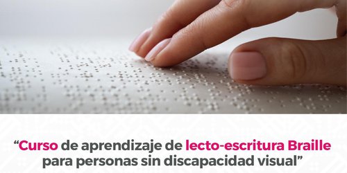 DIF Estatal invita a curso gratuito de sistema Braille