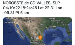 PC Municipal, sin reportes tras sismo registrado en límites con Tamasopo