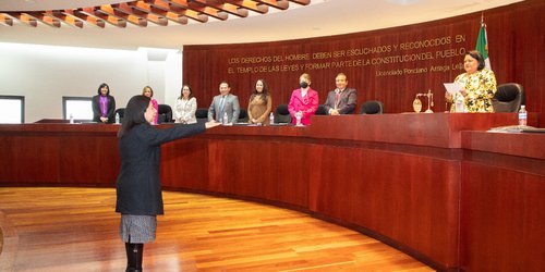 Eligen a la magistrada María Manuela García Cázares como nueva presidenta del Supremo Tribunal