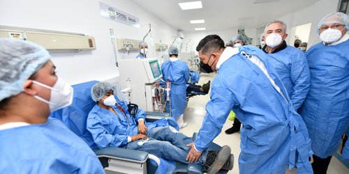 Unidad de hemodiálisis inaugurada por el Gobernador, nueva oportunidad de vida: Usuarios