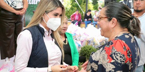 Apoyos para el bienestar comunitario del DIF Estatal llegan a Cerro de San Pedro