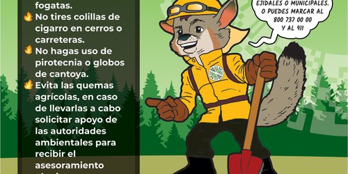 Activa SEDARH programa preventivo de incendios