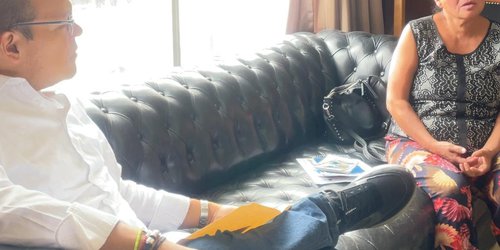 Gobierno Estatal brinda apoyo a madre potosina que busca a su hijo