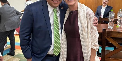 Ricardo Gallardo felicita a Claudia Sheinbaum por su triunfo en el proceso interno de la curta transformación