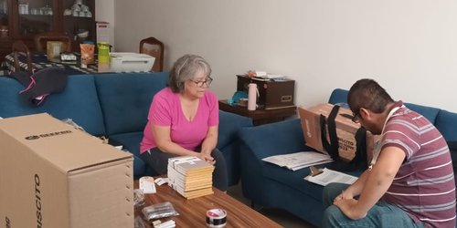 CEEPAC avanza en la distribución de paquetes de plebiscito