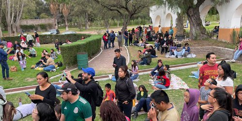 Gran respuesta ciudadana a actividades por eclipse solar en el Tangamanga