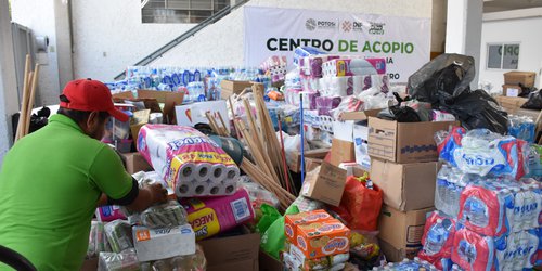 JCE brinda apoyo a las personas afectadas por el huracán Otis en Guerrero