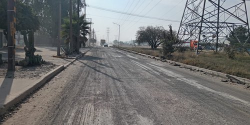 Gobierno Estatal avanza en reconstrucción de vialidades en la zona industrial