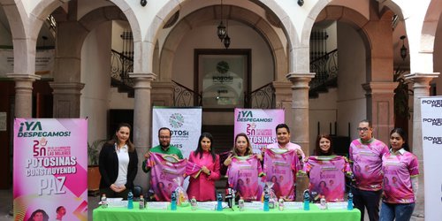 IMES presenta carrera con causa "Potosinas Construyendo Paz"