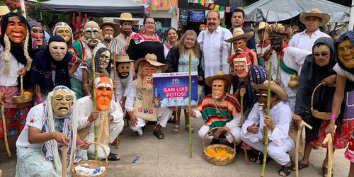 Riqueza cultural potosina se proyecta en Hidalgo