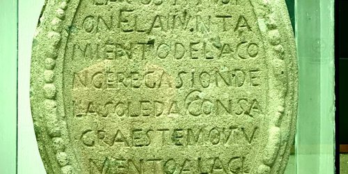 Medallón de la plaza de Soledad, Patrimonio Cultural del Estado