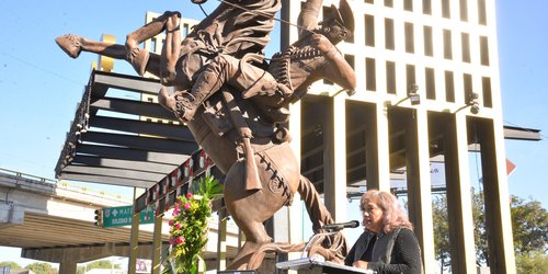 Conmemoran en Soledad el 135 aniversario del natalicio de Graciano Sánchez