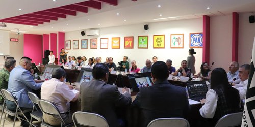 Coordinan acciones de seguridad para candidatas y candidatos