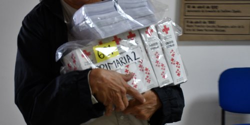 Inicia colecta escolar a favor de la Cruz Roja