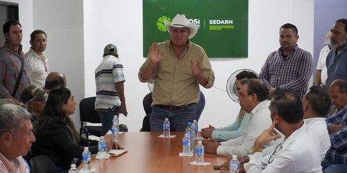 La Sedarh gestiona ante Conagua más apoyo a productores