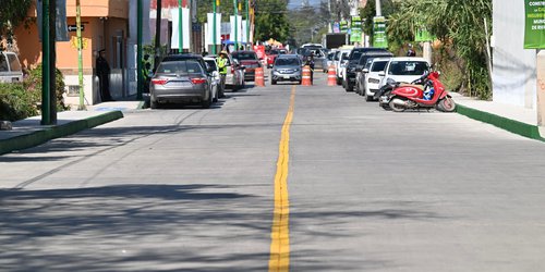 Ricardo Gallardo entrega nueva calle en Rioverde