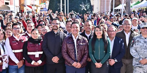 Respaldo federal y estatal en materia de seguridad en Villa de Pozos