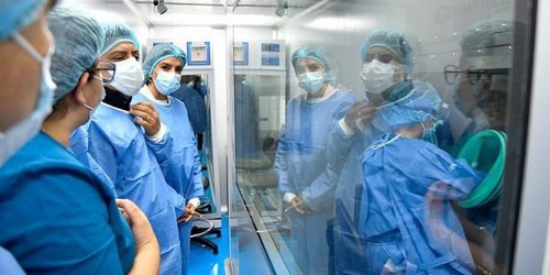 Mil pacientes fueron apoyados con Central de Mezclas