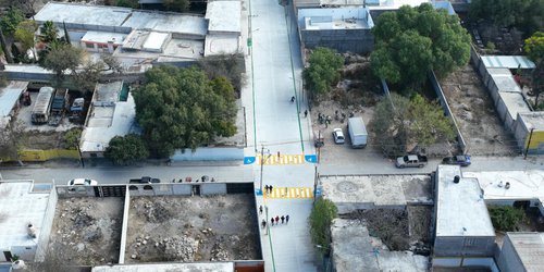 La obra brinda apoyo a 12 mil habitantes del municipio, con traslados seguros, plusvalía y mayor bienestar