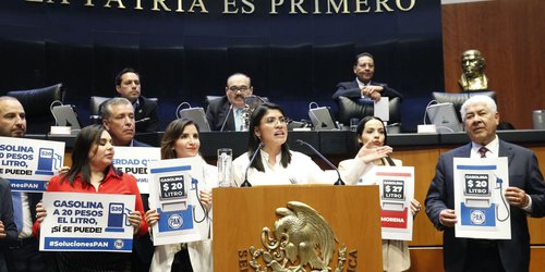 "Pasemos de la simulación a la acción y bajemos el precio de las gasolina”: Vero Rodríguez