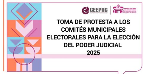 CEEPAC tomó protesta a los Comités Municipales Electorales para la elección del Poder Judicial
