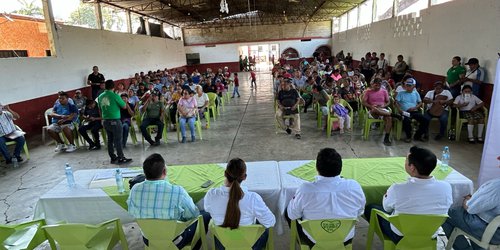 Gobierno del Estado presenta opciones de financiamiento en Tampacán