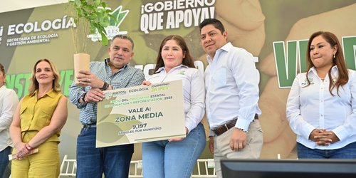 Ricardo Gallardo arranca Programa Estatal de Reforestación