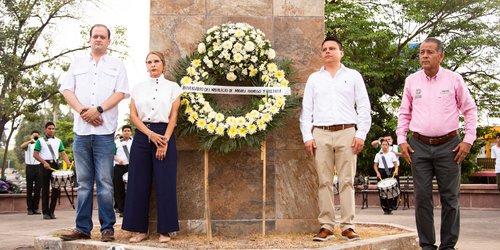 Conmemoran el 272 Aniversario del Natalicio de Miguel Hidalgo y Costilla