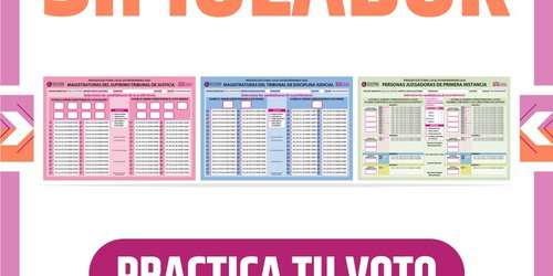 Así podrás practicar tu voto, CEEPAC habilita simulador de votaciones