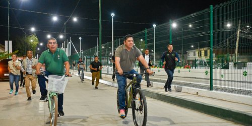 Ricardo Gallardo entrega a soledenses el segundo parque lineal más grande de México
