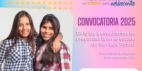 Invitan a estudiantes de preparatoria a programa de ciencia y tecnología