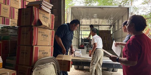 Avanza entrega de libros de texto en San Luis