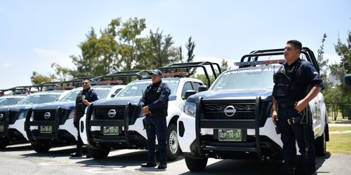 Gobernador Gallardo entregó 106 patrullas a Municipios para fortalecer la paz en las cuatro regiones