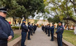Presidente de Ciudad Fernández anuncia incrementos salariales y nuevo equipamiento para policías