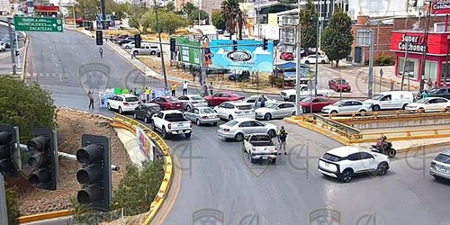 Bloquean glorieta Real Inn por caso de menor; familiares exigen atención a presunta sustracción