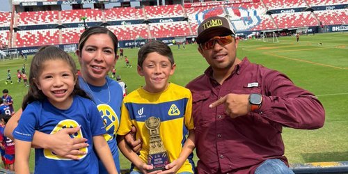 Orgullo de Ciudad Fernández: Gabriel Rocha destaca como goleador en la Copa Atlético