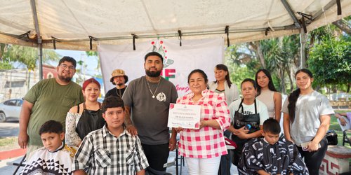 Realizan campaña de cortes de cabello gratuitos para niñas y niños en Ciudad Fernández