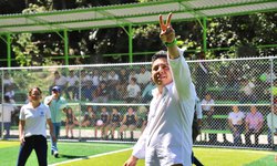 Ricardo Gallardo anuncia mas infraestructura deportiva para el altiplano potosino