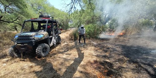 Actividades pecuarias y agrícolas, principales causas de incendios forestales en la Zona Media